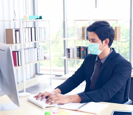 lavoratori covid ufficio