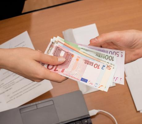 pagamento in contanti
