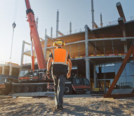 cantiere gru attrezzature