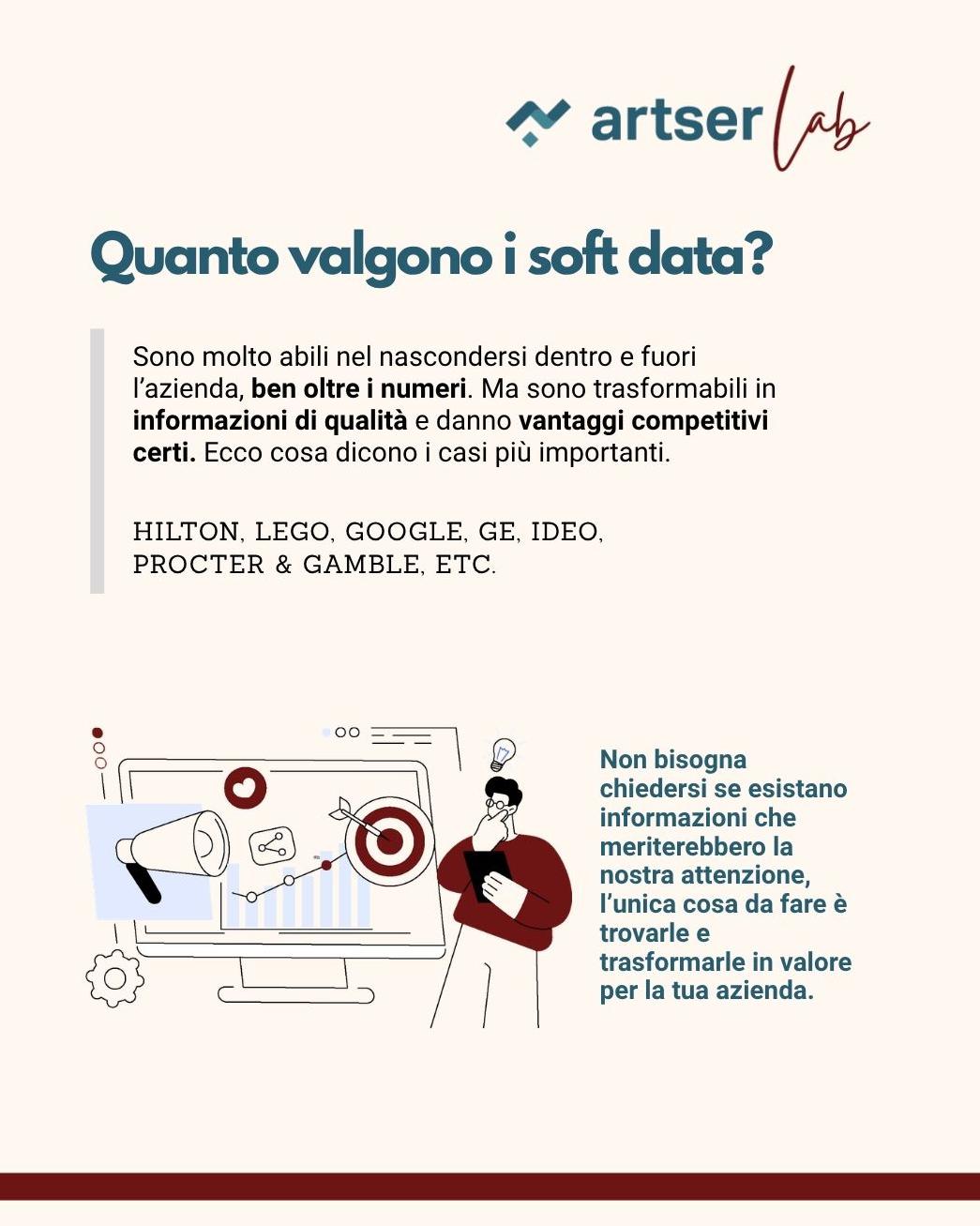 Quanto valgono i soft data di Junio Caselli - ArtserLab