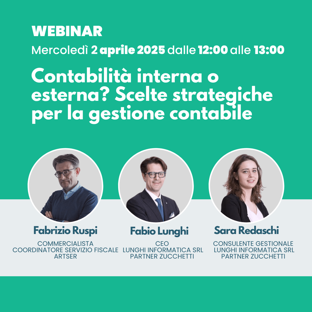 Webinar - Contabilità interna o esterna? Scelte strategiche per la ...